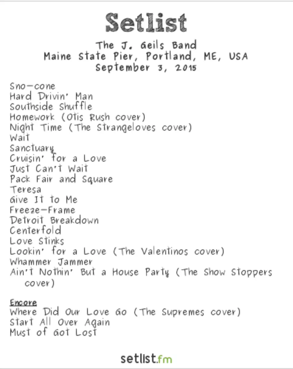 setlist.fm