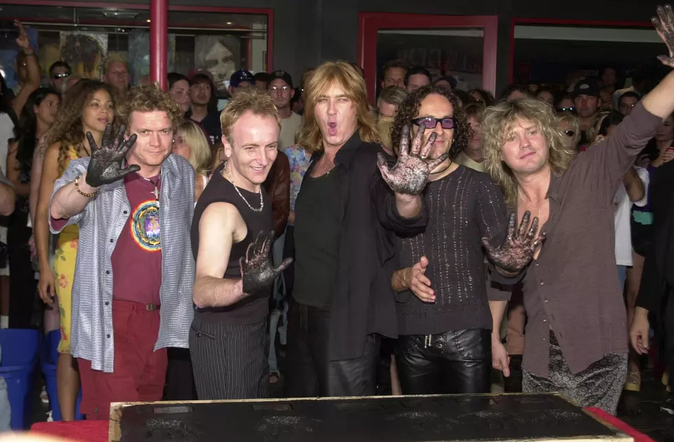 Def Leppard Honored on Rock Walk Hall of Fame