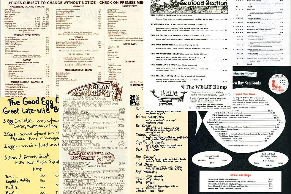 9 1980s Menus Reveal Dining Out in Portland Maine Was Cheap