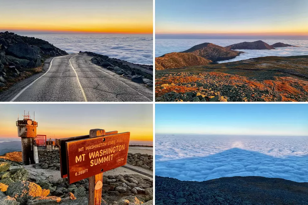 Gorgeous Photos from Mount Washington Show a Sea of Clouds