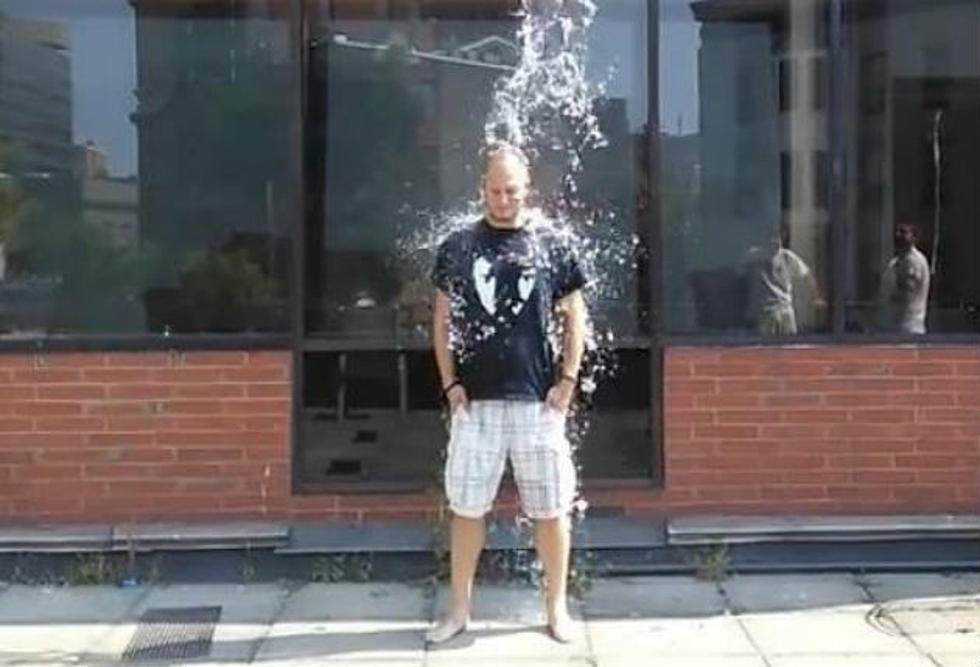 Rob Gladly Accepts the Ice Bucket Challenge [VIDEO]