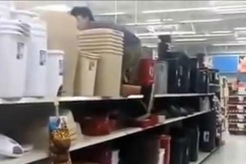 Drunk Walmart Acrobat…in Training [VIDEO]