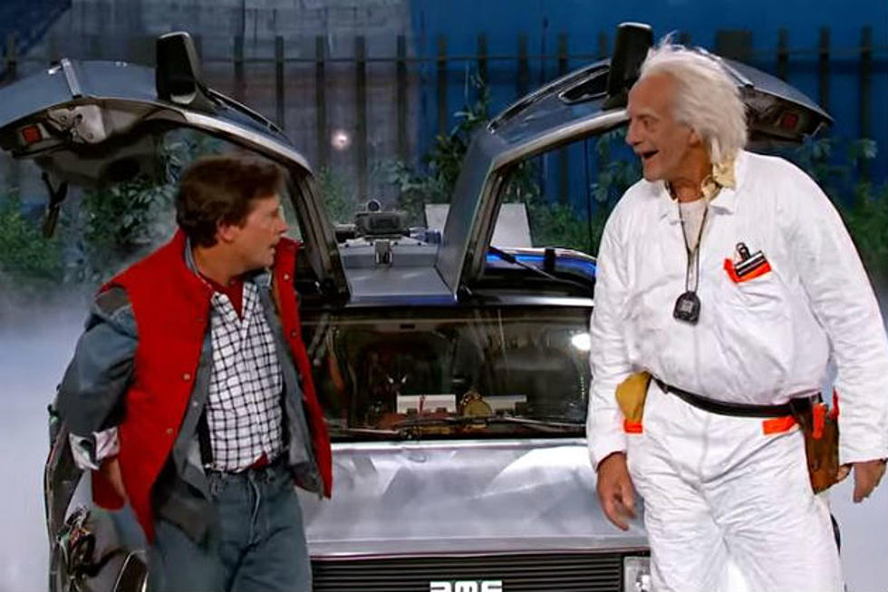 Marty McFly and Doc Brown Visit Jimmy Kimmel [VIDEO]