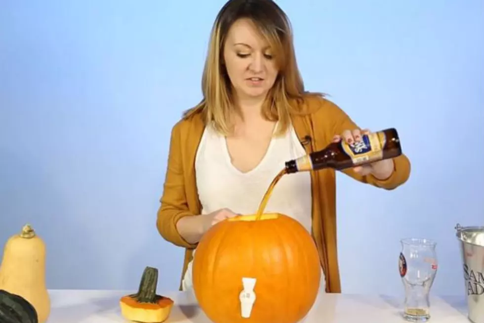 Turn a pumpkin into a keg