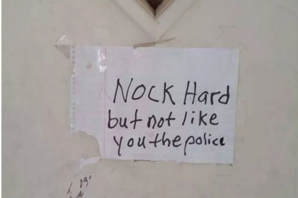 Auburn PD Has Some Fun With A Note They Found On A Door