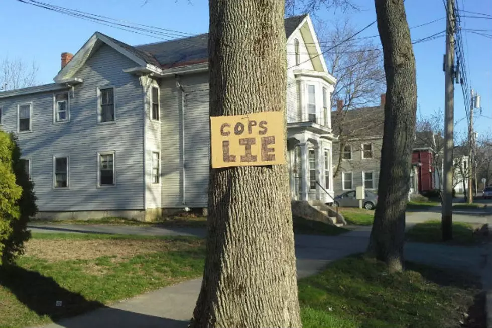Bangor PD’s Rebuttal To A “COPS LIE” Sign Wins The Internet Again