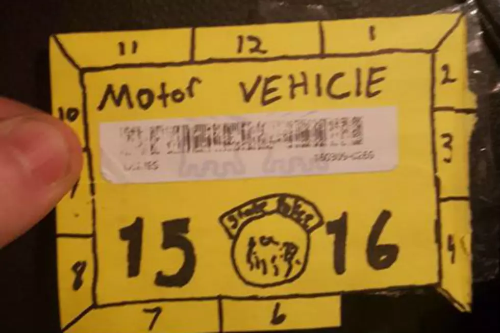 Woman’s Homemade Maine Inspection Sticker Is One For The Ages
