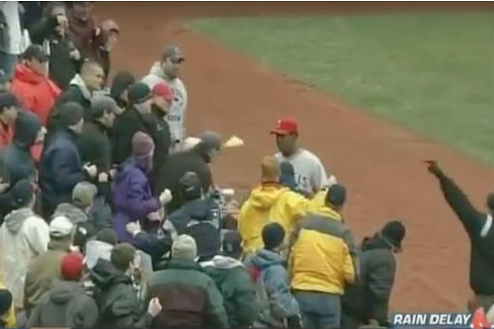 WATCH: The Pizza Throwing From Fenway Park Is A New Patriots Day Tradition