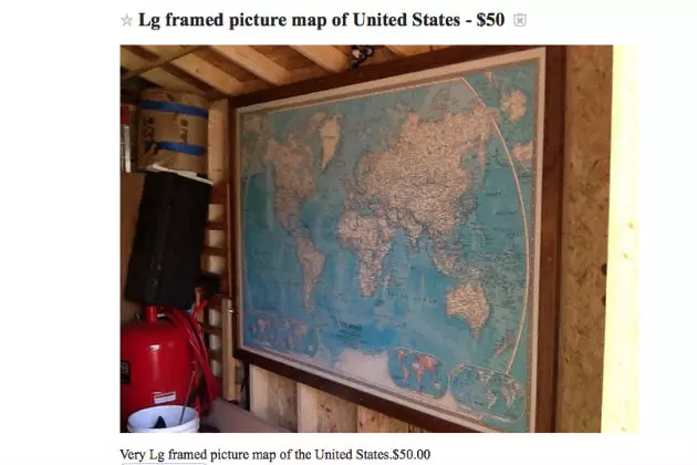 Unfortunate Seller Of A Map On Maine&#8217;s Craigslist May Need A Geography Lesson