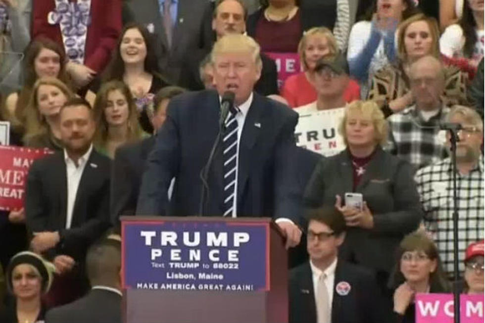 WATCH: A Trump Supporter In Lisbon, Maine Gives Two Clear Reasons On Why He&#8217;s Rallying