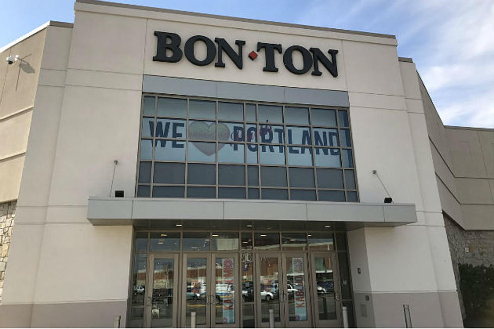 Bon Ton In The Maine Mall Posted A Sign…But Forgot What City They Were In