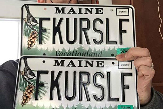 You Won&#8217;t Need To Squint To Understand The Message On This Maine Man&#8217;s License Plate