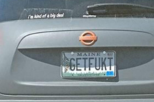 NSFW: Maybe The Least Friendly Driver Ever Has Gotten Themselves A Maine Vanity Plate
