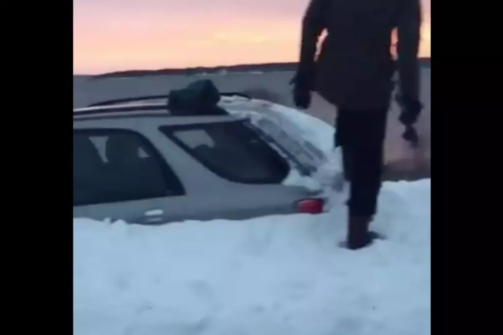 WATCH: Portland Residents Dig To Find Their Cars Under Snowbanks