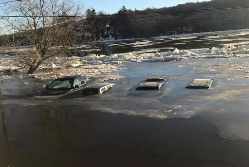 RIP To All The Cars In Central Maine Area After Weekend Flooding