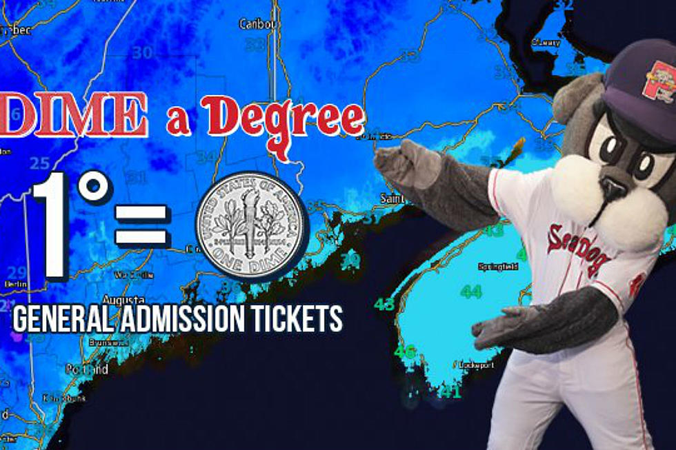 Portland Sea Dogs Running Ticket Special This Friday Called ‘Dime-A-Degree’