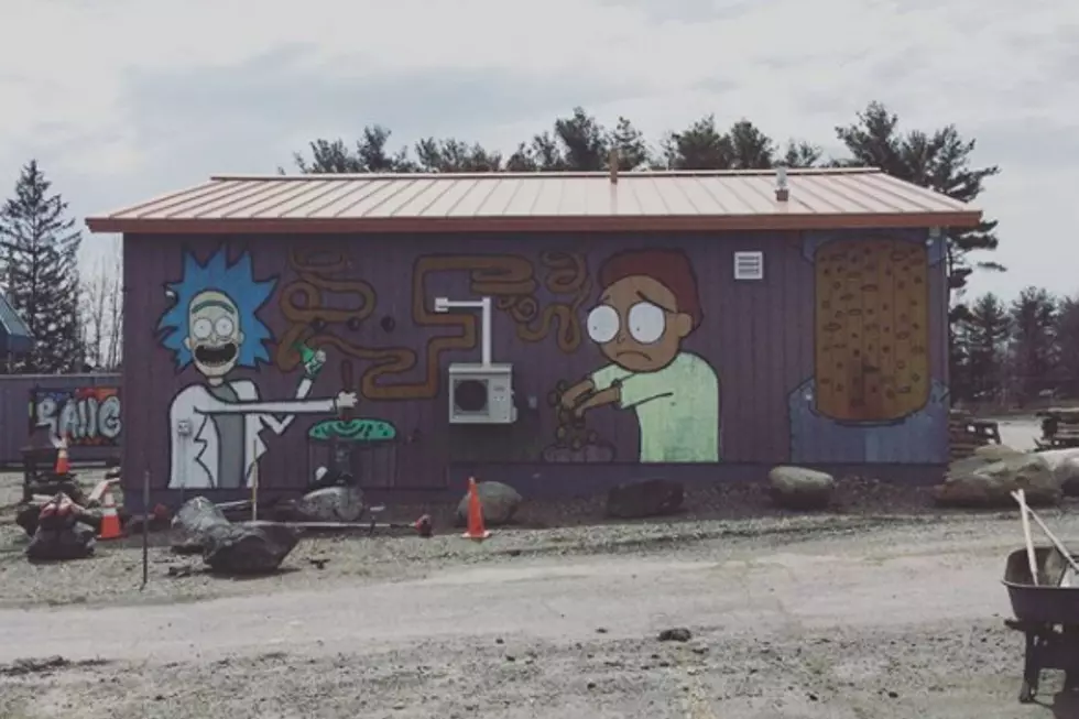 There’s A Brewery In Maine That Has Rick And Morty Splattered All Over It
