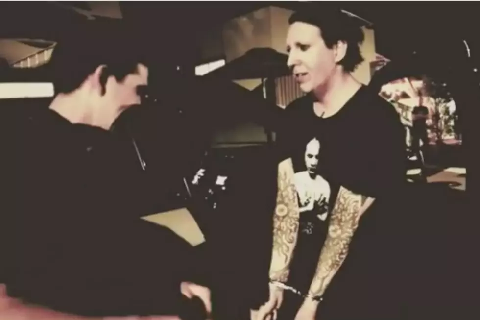 Marilyn Manson Gets Handcuffed By Bangor Police Department