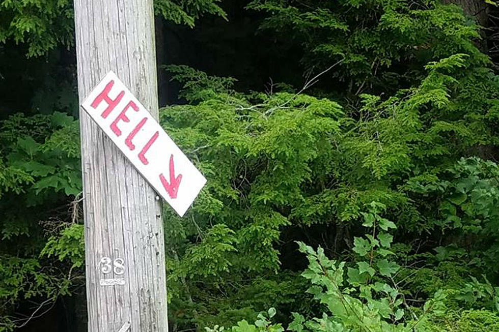 What Is The Deal With All These 'Hell' Signs Around Maine?