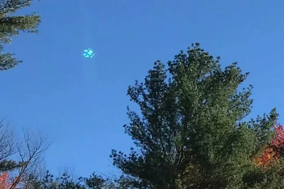 PHOTO: What Is This Odd Blue Orb Spotted In The Bethel, Maine Sky?