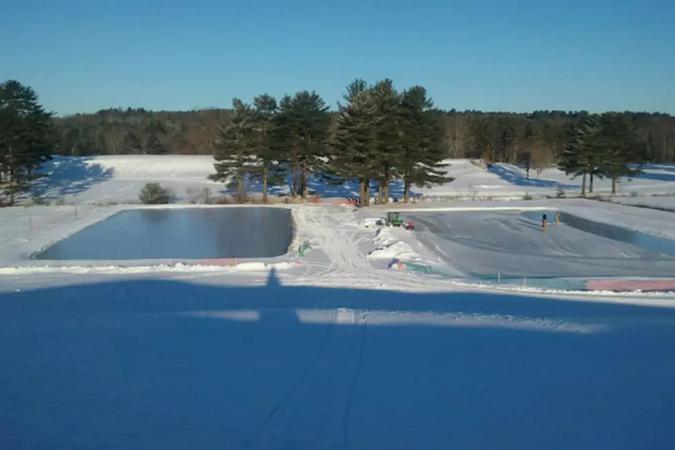 FREE Ice Skating And Skiing? A Portland Golf Course Is Now A Winter Wonderland