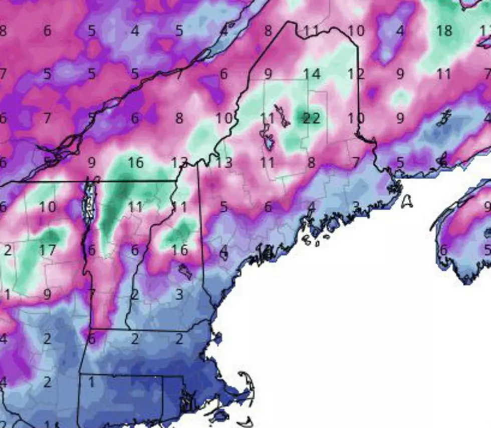 Not One, But Two Snowstorms To Hit Maine On Back-To-Back Days This Week