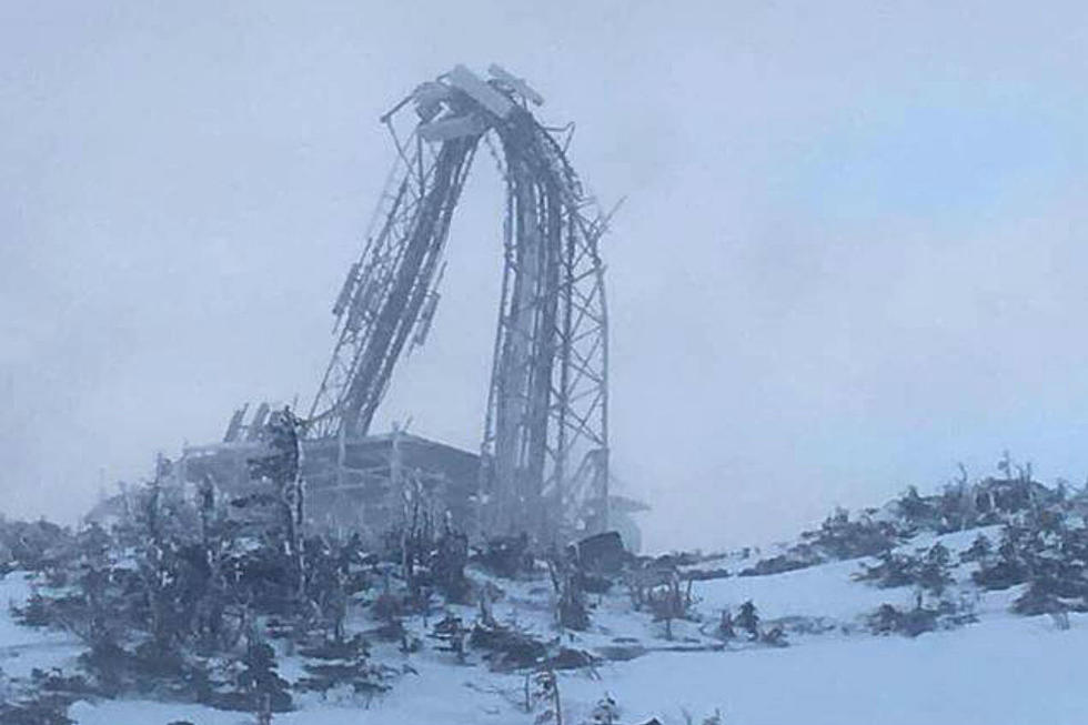 Strong Winds In Maine Destroyed A Communication Tower At Sugarloaf