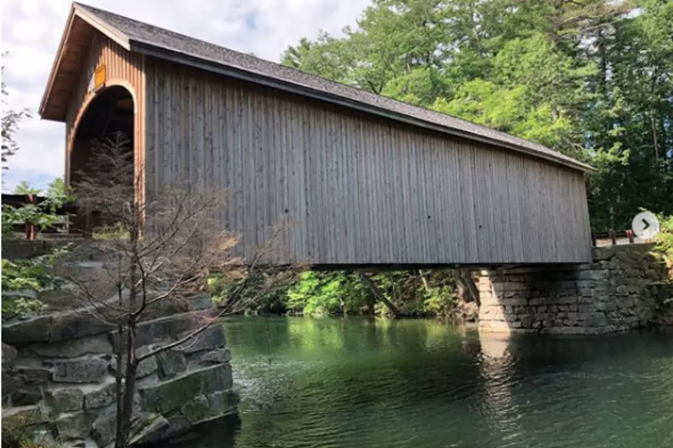 Cool Off This Summer In This Incredible Swimming Hole Under A Covered Bridge In Maine