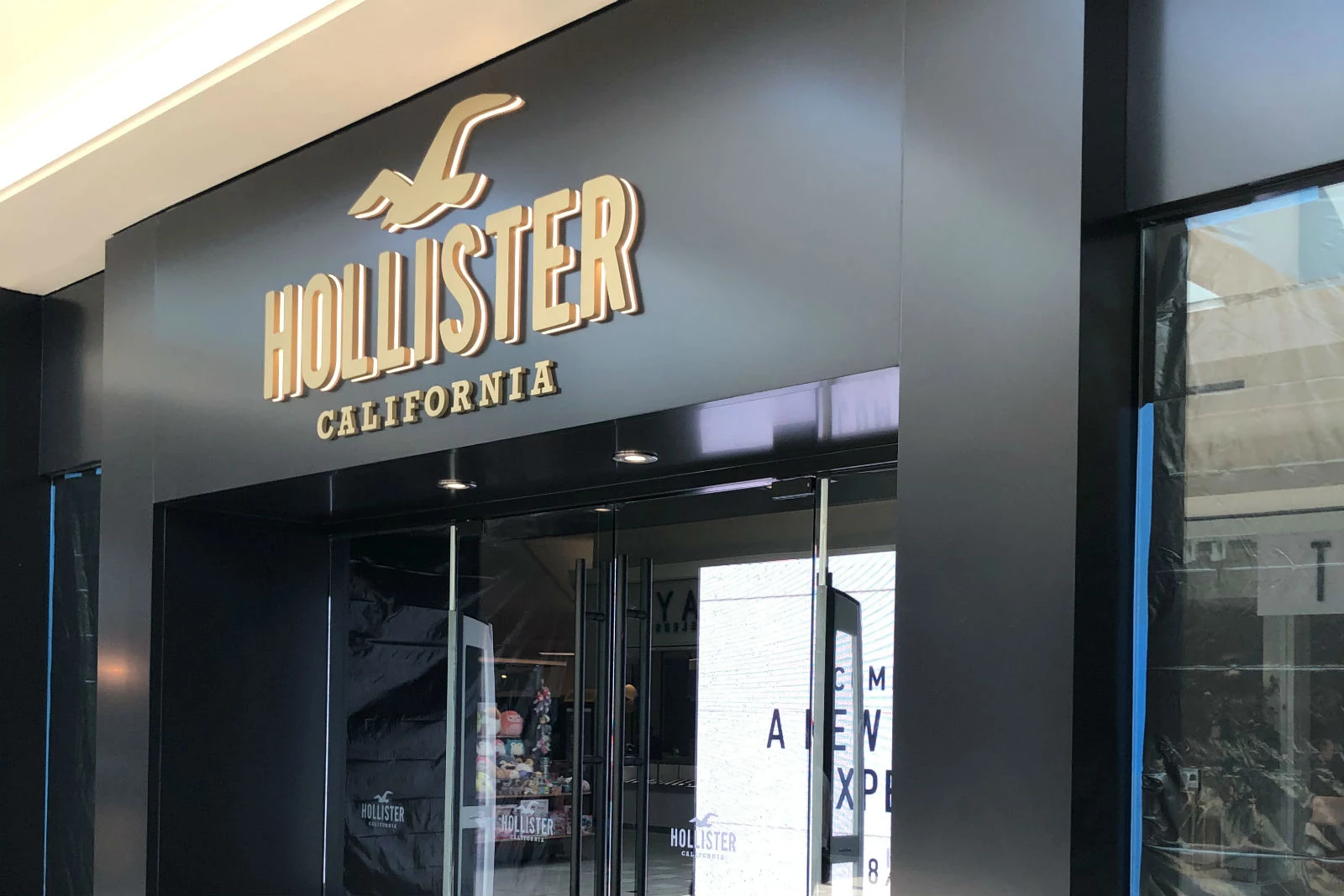 hollister at the mall