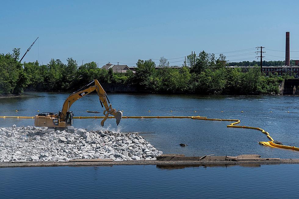 Now We Know What This Work on The Saco River is For