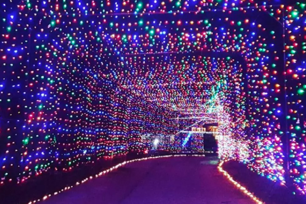 Drive Through An Incredible Tunnel Of Lights At The New Hampshire Motor Speedway