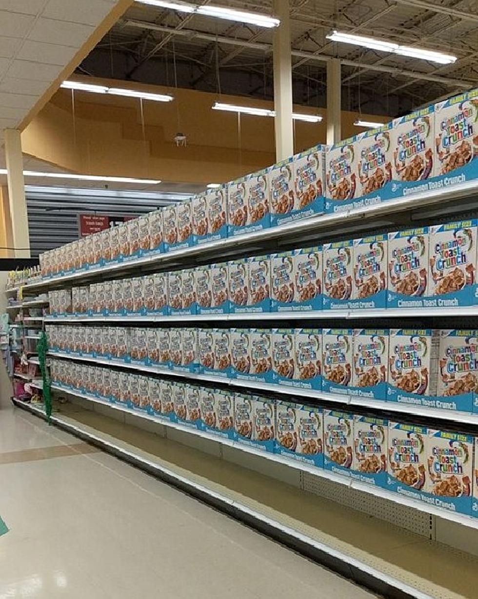 A Grocery Store In Maine Has An Aisle Of Cinnamon Toast Crunch