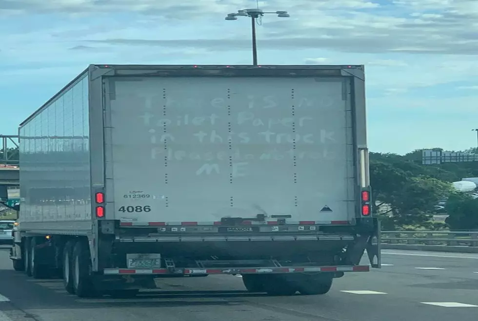 Truck Message Suggests We Still Have A TP Problem In Maine