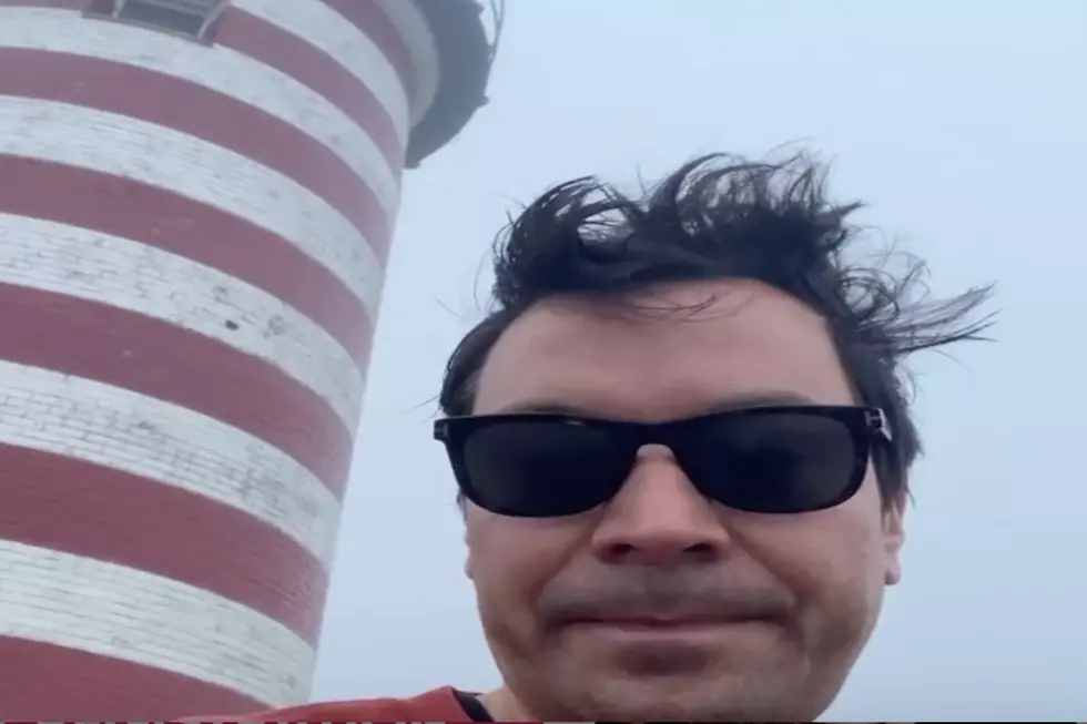 Jimmy Fallon Visits Maine To See The Sunrise At Iconic Lighthouse