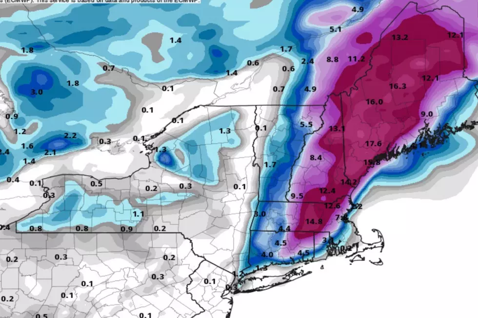 Heavy Snow and Wind Expected to Crush Maine Saturday; Power Outages Possible