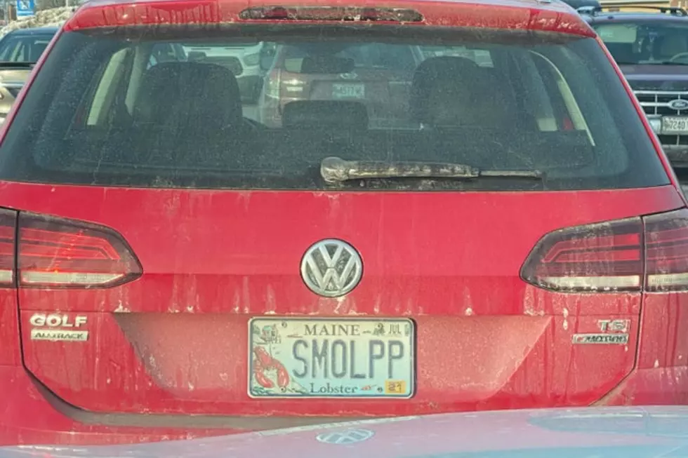 There’s Nothing Vain About This Maine Vanity Plate Spotted Around Portland