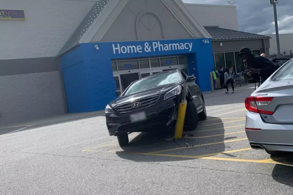 The Auburn Walmart Yellow Pole Curse Strikes Again As Two More Cars Get Crushed
