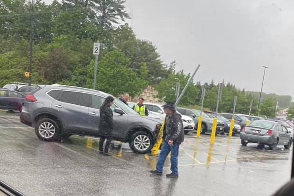 The Infamous Auburn, Maine Walmart Yellow Pole Claims Another Victim Prompting An Interesting Change