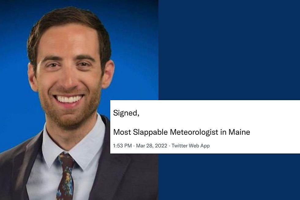 Keith Carson Declares Himself the ‘Most Slappable Meteorologist in Maine’
