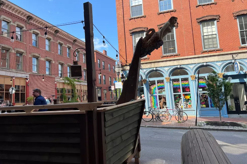 Why is There a Large Viking Ship Parked in Portland's Old Port?