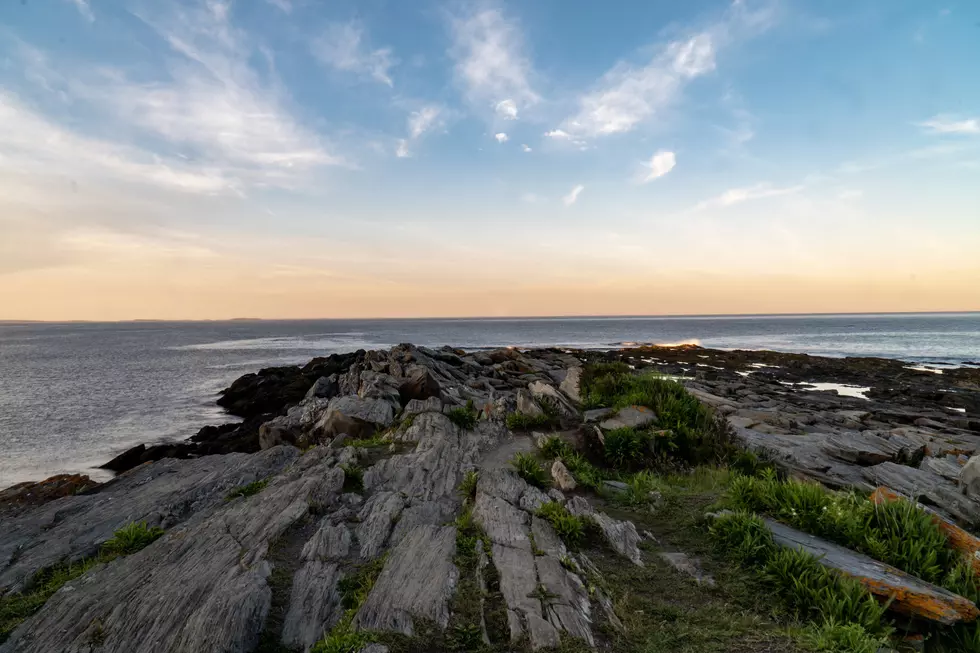 Sunset over Cape Elizabeth near Portland, Maine