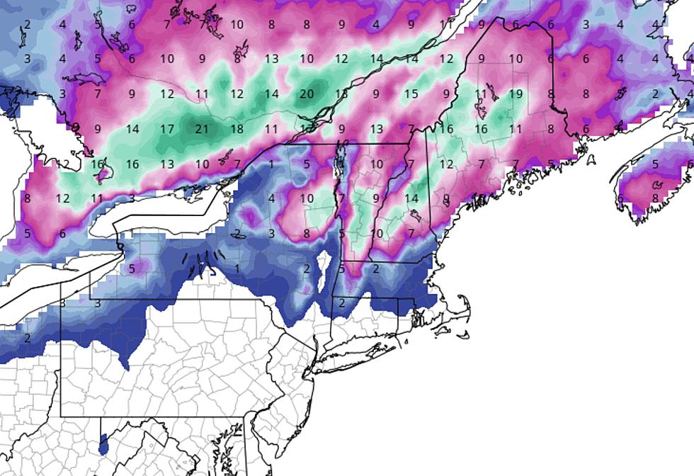 Forecast Models Warn of Spring Snowstorm for Maine This Weekend