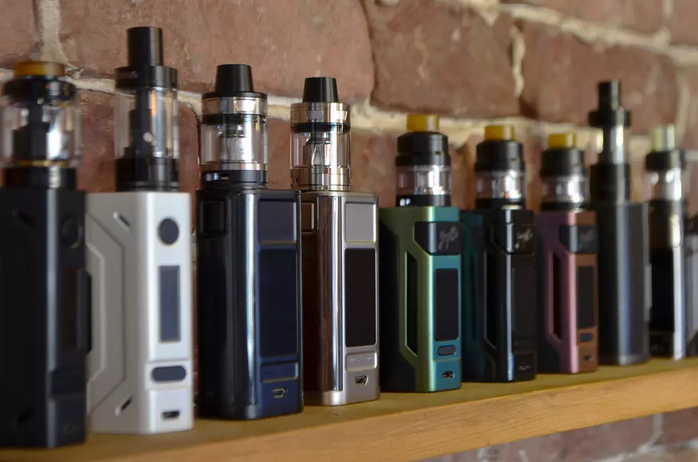 E-cigarette for vaping. Popular vape devices