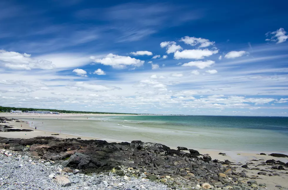 The beach along the Marginal Way in Ogunquit.
