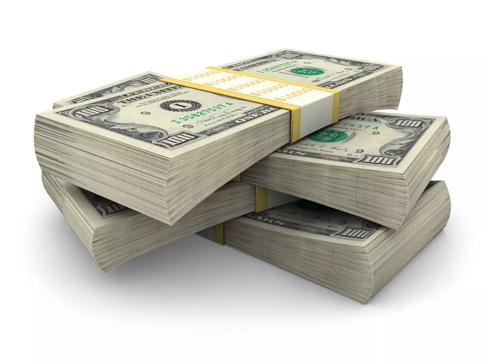 Stack of 00 bills