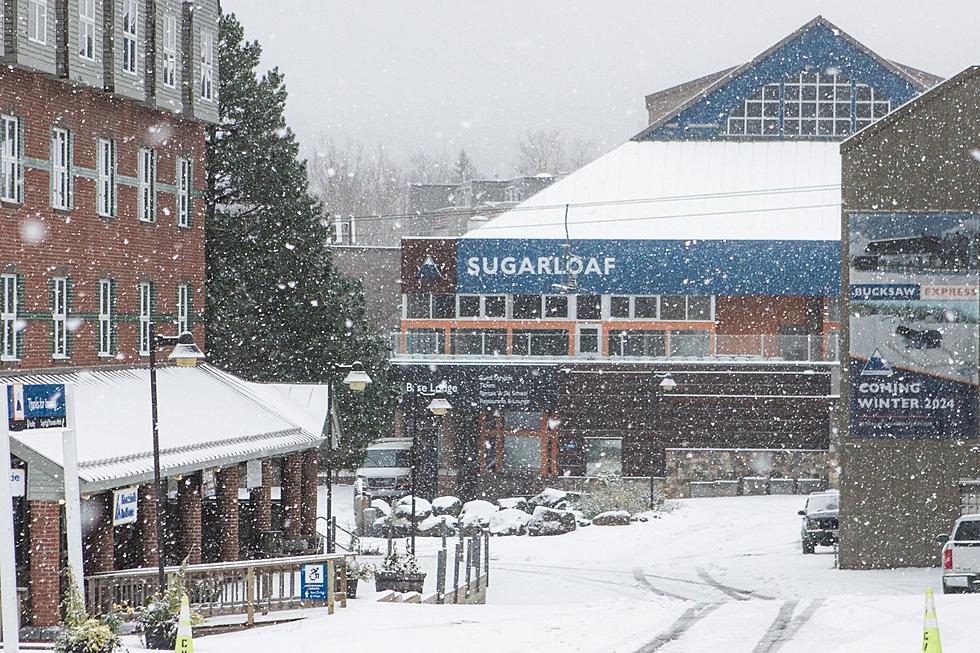 Look: First Snowfall of Season at Sugarloaf, Other Parts of Maine