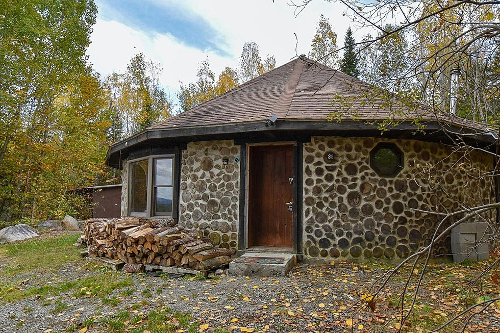Unique Round House Tucked Away in Maine's Wilderness is for Sale