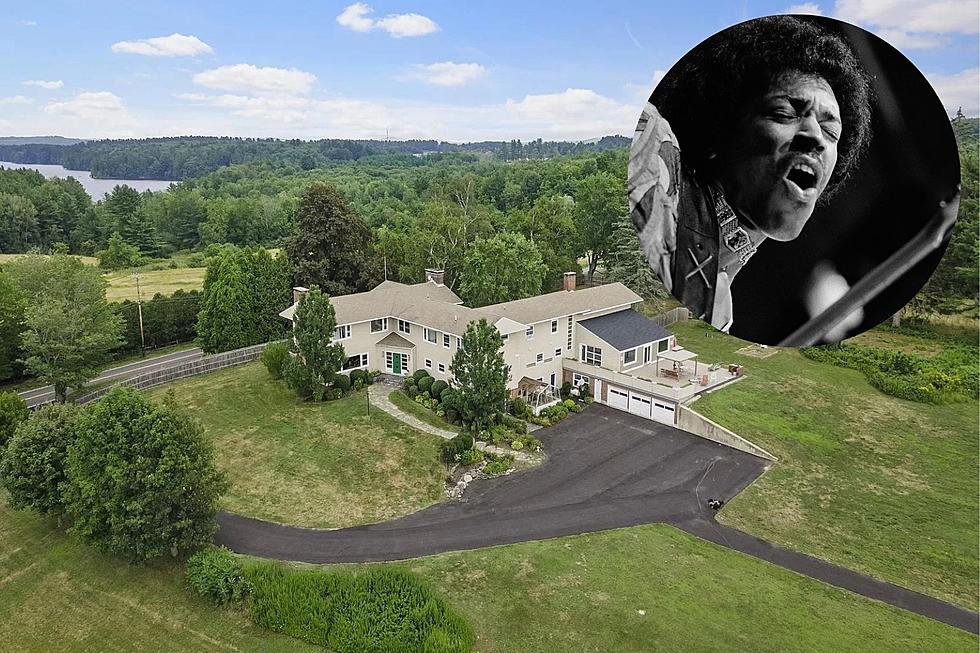 Midcentury Mansion in Auburn, Maine, That Once Hosted Jimi Hendrix is For Sale