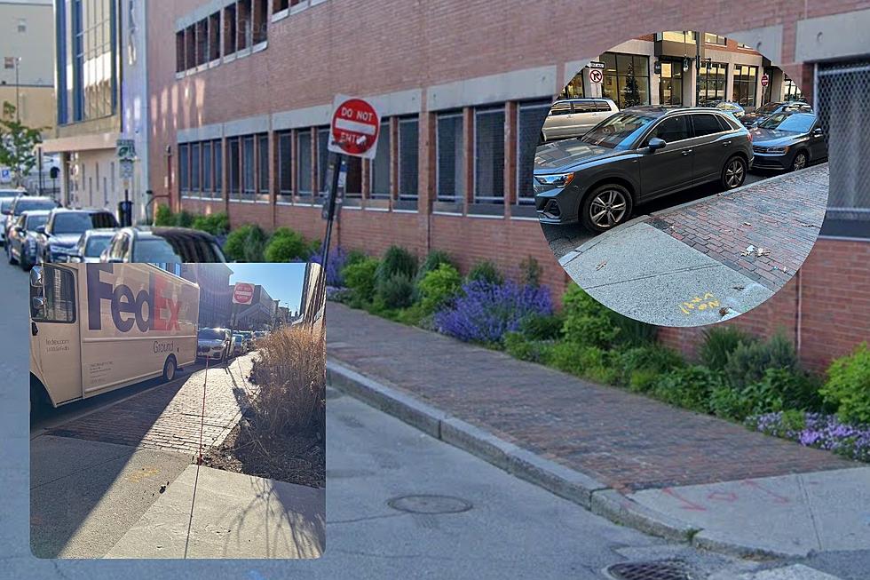 This Illegal Parking Job in Portland, Maine, is Going to Leave Someone Seriously Injured