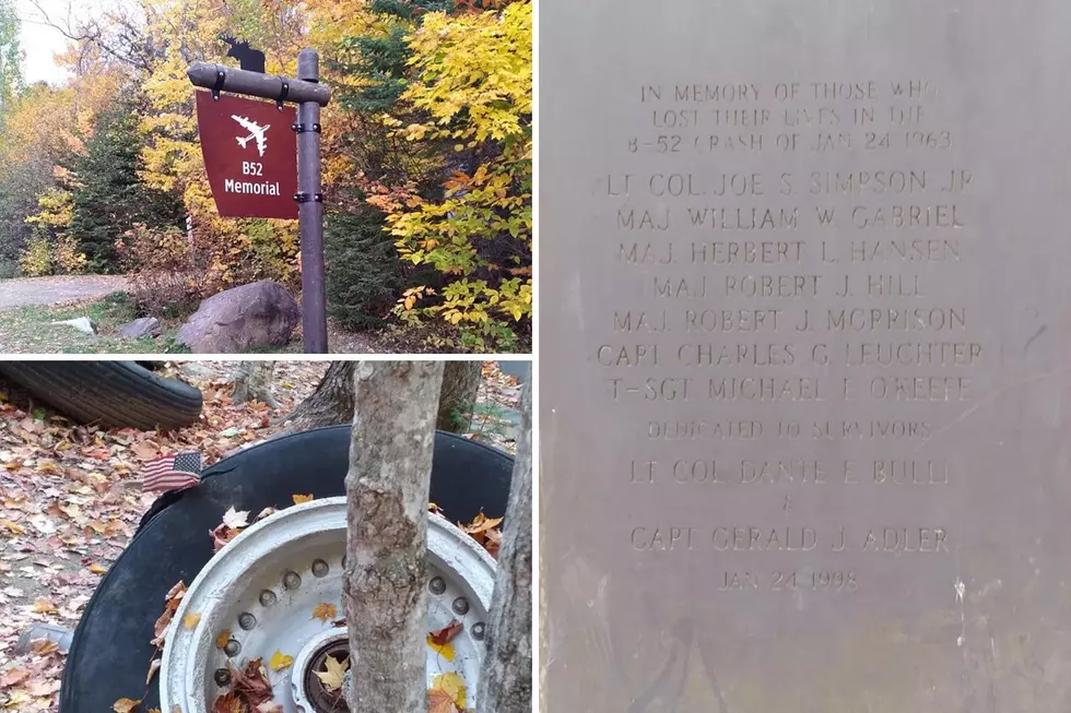 Memorial at Maine's Elephant Mountain Honors B-52 Crash Victims